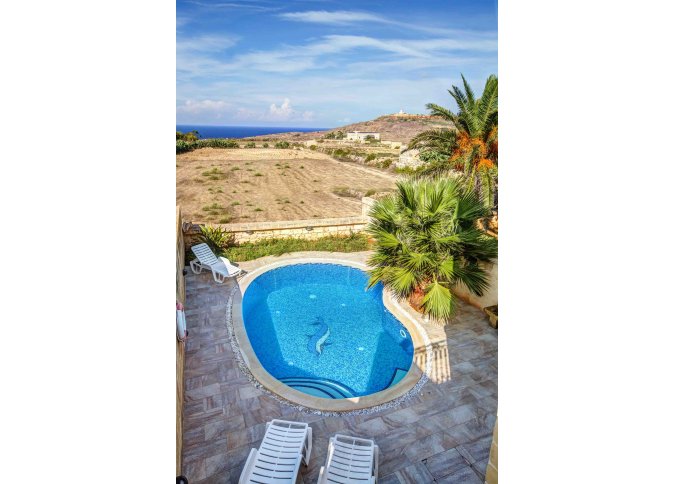 Ved5 - 5 Bedroom Villa in Gozo Gharb - 3 Bathrooms - Fully Air-Condition - Private Outdoor Pool - Sleep up 11 persons malta, Holiday Rentals Malta & Gozo malta