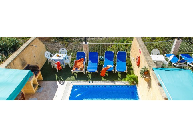 Deb3 - 3 Bedrooms - Gozo  Xaghra - 4 Bathrooms - Air-Conditioned - Private Outdoor Pool - Sleep 7 persons  malta, Holiday Rentals Malta & Gozo malta