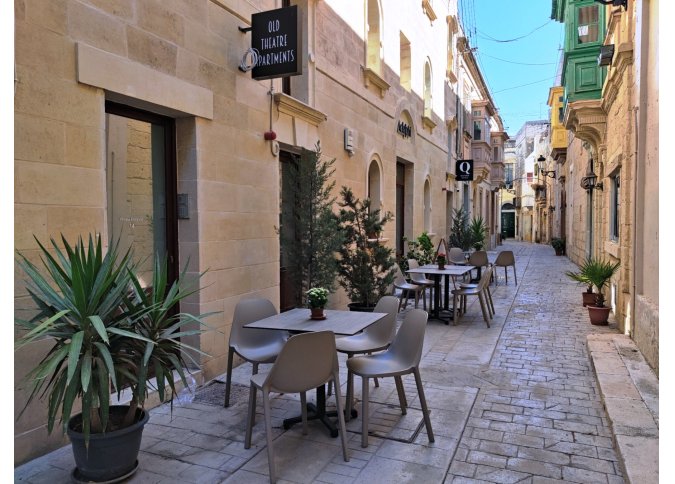 Rabat  - Old Theatre Apartments F2 - Owners - 1 Bedroom - Air-Conditioned - Sleeps 2-4 persons - Short Term Rental malta, Holiday Rentals Malta & Gozo malta